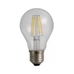 Bec LED cu Filament A60 E27 4W 220V 3000K 480 lumeni