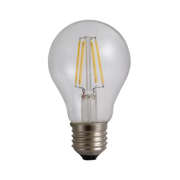 Bec LED cu Filament A60 E27 4W 220V 3000K 480 lumeni