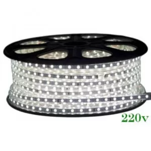 Banda LED 220V 2700K 4.8W/m Ip65 60Led/M 2835