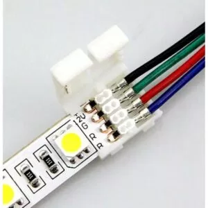 Clema Conector Banda LED 4 pini RGB