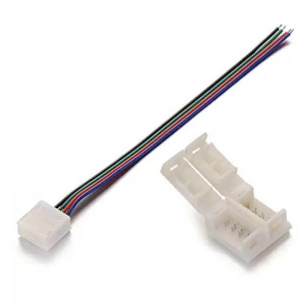 Clema si Cablu Conector Banda LED 4 Pini