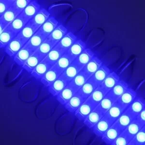 Modul LED lumina albastra 12V 1.5W IP67