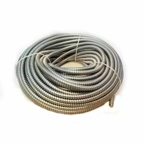Copex 26mm (rola 25m) - Tub riflat metalic zincat