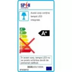 Aplica LED Baie Reglabila 12W 4000K 520mm