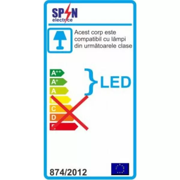 Corp Neon IP65 2X9W (Pentru Tub LED 60 cm)