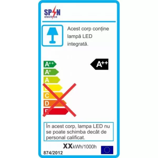 Spot Led pe Sina 12W 4000K Lumina Neutra