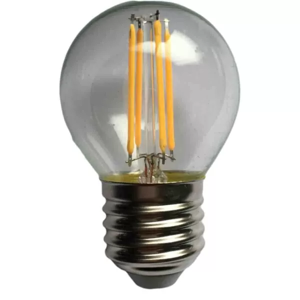 led-ieftin.ro Bec Sferic Filament LED E27 4W 220V 4000K