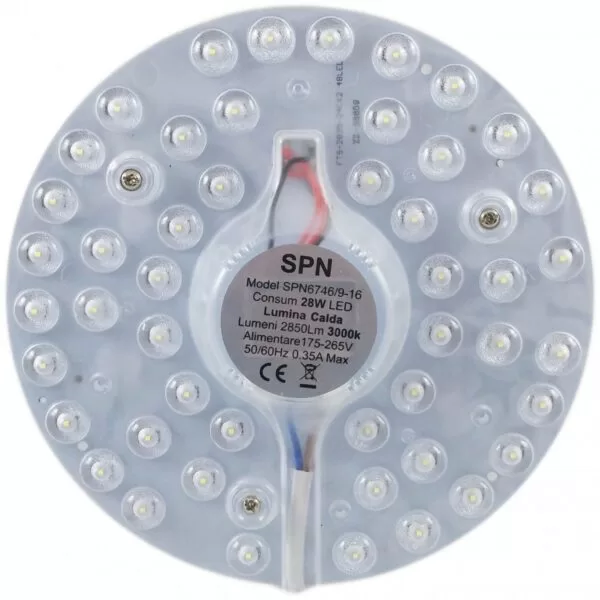 Modul Led Pentru Aplica Fi180 28W 3000K Diametrul 180mm Lumina Calda