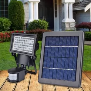 Proiector Led Garaj cu Panou Solar si Senzor de Miscare 3W