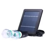 Kit de 2 becuri led 3W cu Panou Solar