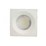 Spot LED Slim Patrat Incastrabil Mobila / Rigips 3W 3000K