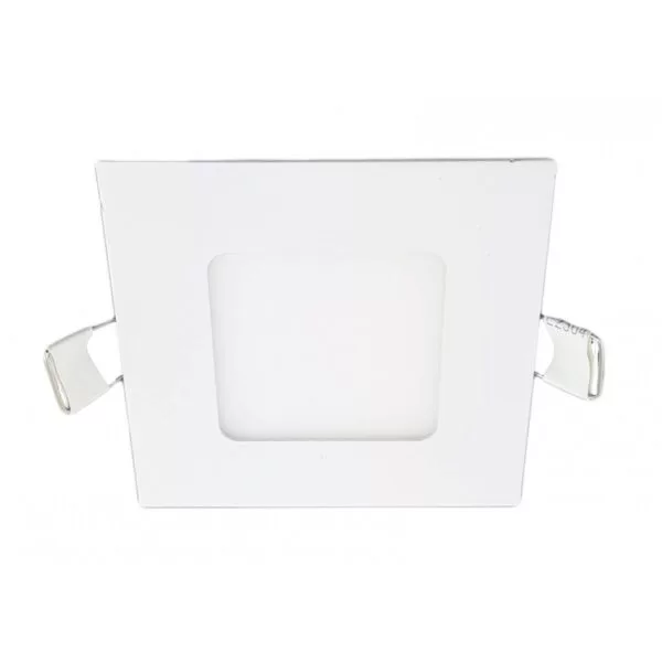 Spot LED Slim Patrat 85x85 mm 3W=25W 2700K