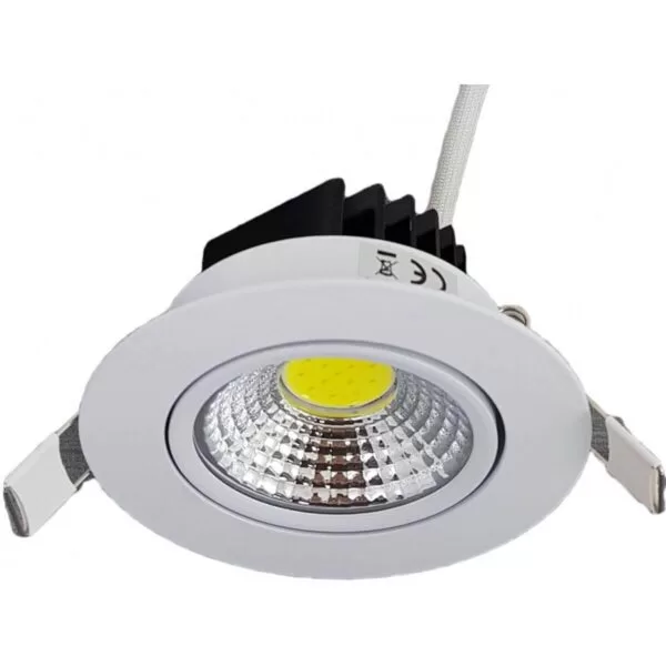 Spot LED Slim Rotund COB Fi85 5w 308Lm