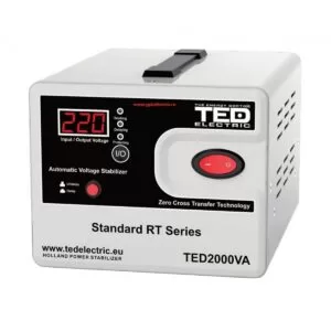 Stabilizator Retea cu Servomotor TED2000SVC