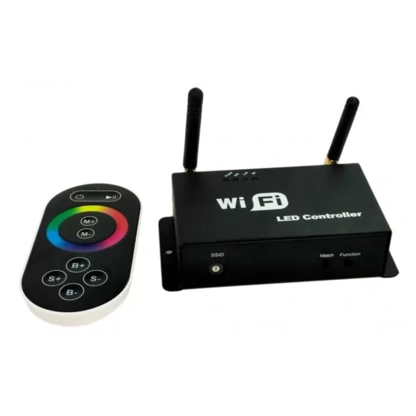 Controller WI-FI pentru banda LED RGB 192W cu telecomanda