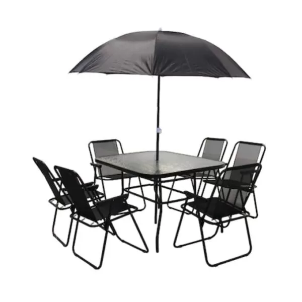set gradina 8 piese umbrela