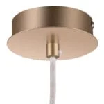 Lustra Pendul GoodHome Arrioph, auriu, surse 8 x (E14), IP20