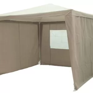 Pavilion gradina Blooma Jarvis, bej taupe, 3 x 3 m