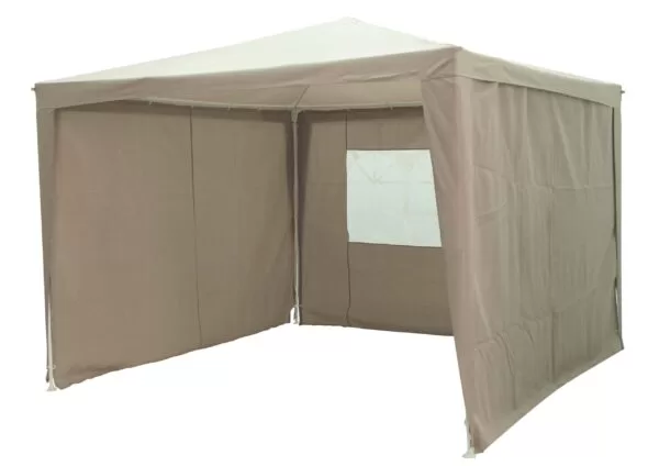 Pavilion gradina Blooma Jarvis, bej taupe, 3 x 3 m