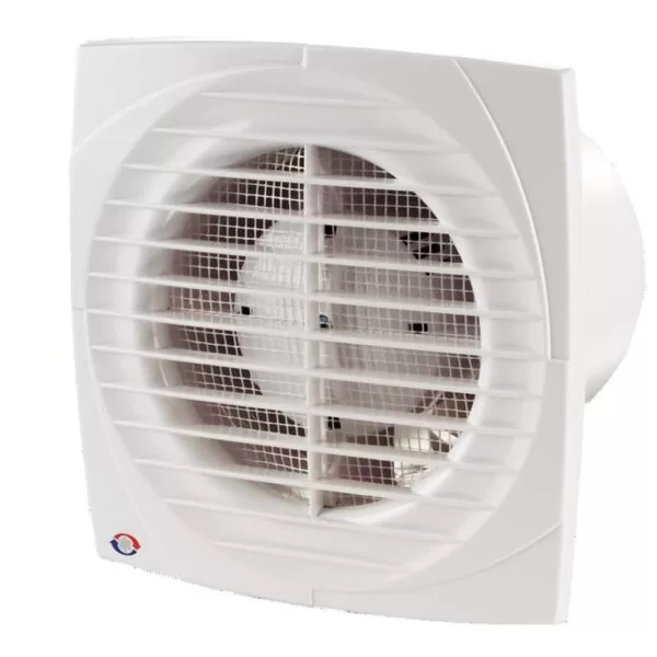 Ventilator cu intrerupator Vents, 100 mm, 14 W, 150 x 120 x 108.5 mm