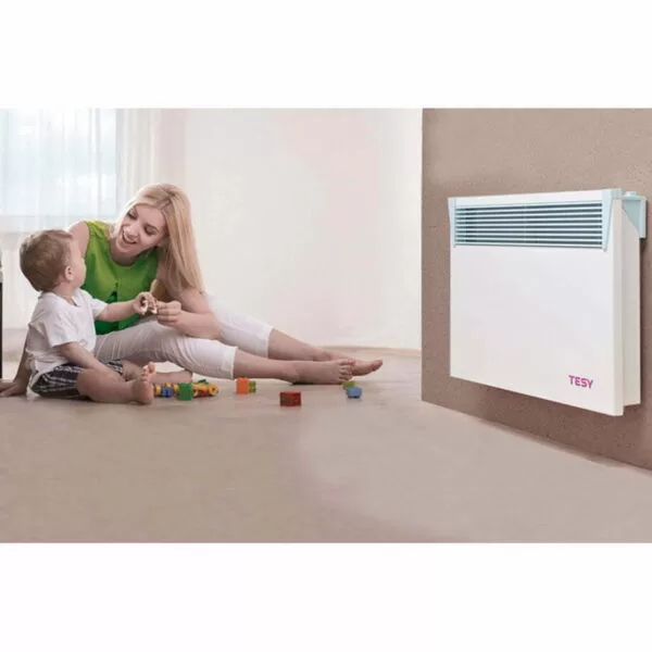 Convector de perete TESY CONVECO CN04300 EIS, 3000 W, ERP 2018, Control electronic