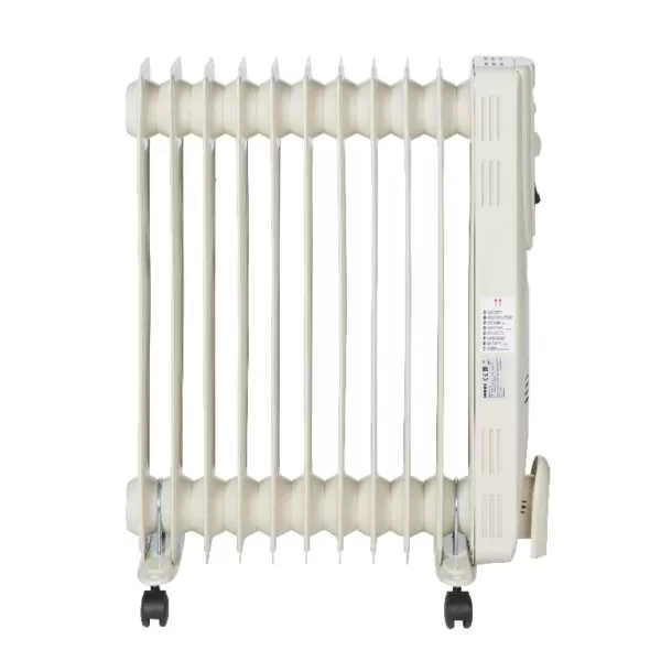 Radiator electric pe ulei, 2500 W, 11 elementi, 640 x 510 x 145 mm