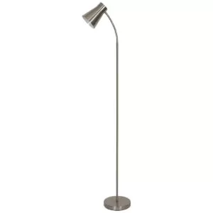 Lampadar argintiu flexibil, E27, IP 20