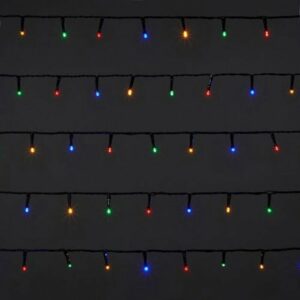 Instalatie 400 LED-uri de exterior, multicolora