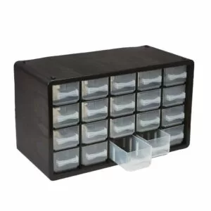 Organizator din plastic, 20 compartimente