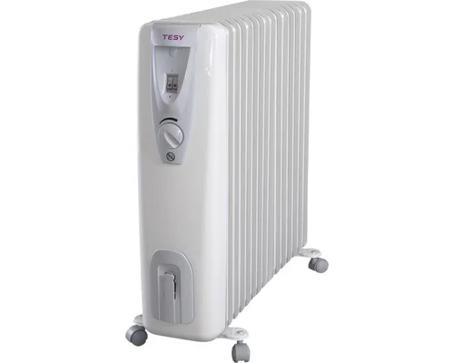 Radiator electric cu ulei Tesy, 3000 W, 14 elementi, 3 trepte de putere, termostat reglabil