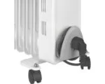 Calorifer electric Eurom 1500 W, 7 elementi, termostat