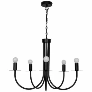 Candelabru GoodHome Mashatu, 5xE14, reglabil, metalic, 28W