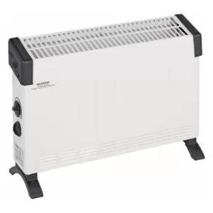 Convector electric, 2000 W, 58,5x13x40 cm, 3 trepte, alb