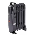 Mini radiator pe ulei, 5 elementi, 500 W, termostat ajustabil