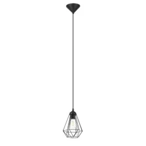 Pendul GoodHome Smetrio, negru, 1xE27, 60W