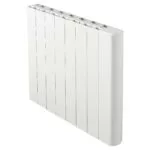 Radiator electric orizontal Alvara, 1500 W, element inertial uscat, 66 x 57 x 12 cm