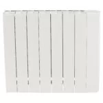 Radiator electric orizontal Alvara, 1500 W, element inertial uscat, 66 x 57 x 12 cm