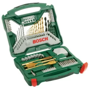 Set mixt 70 de accesorii Bosch, burghie, capete surubelnita, capete tubulare