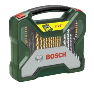 Set mixt 70 de accesorii Bosch, burghie, capete surubelnita, capete tubulare