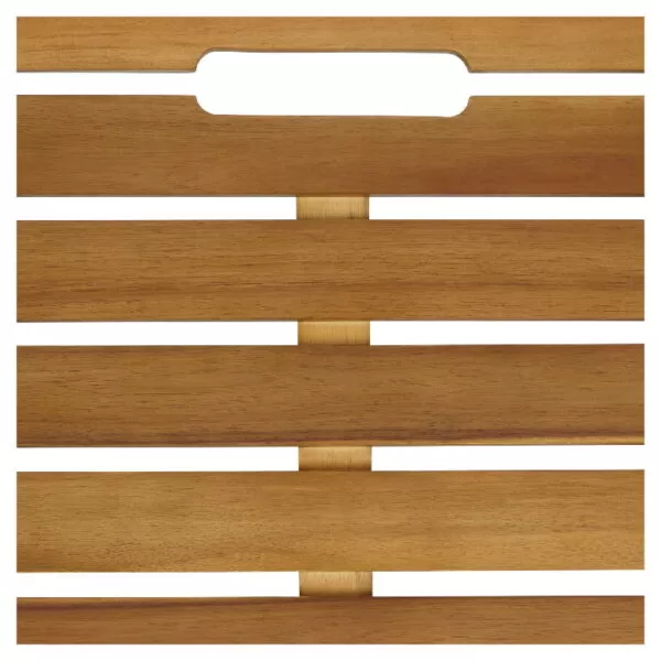 Sezlong din lemn de salcam Denia, 2043 x 640 x 107mm