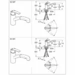 Baterie bucatarie Grohe Start, SilkMove, monocomanda, crom