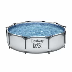 Piscina cadru metalic Bestway Steel Pro MAX™, 305x76 cm, 4.700 litri, cu pompa de filtrare