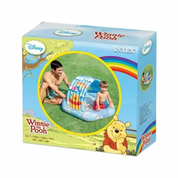 Piscina gonflabila Intex - Winnie the Pooh, 109 x 102 x 71 cm