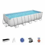 Piscina supraterana Bestway Power Steel 6,40 m x 2,74 m x 1,32 m cod 5611Z