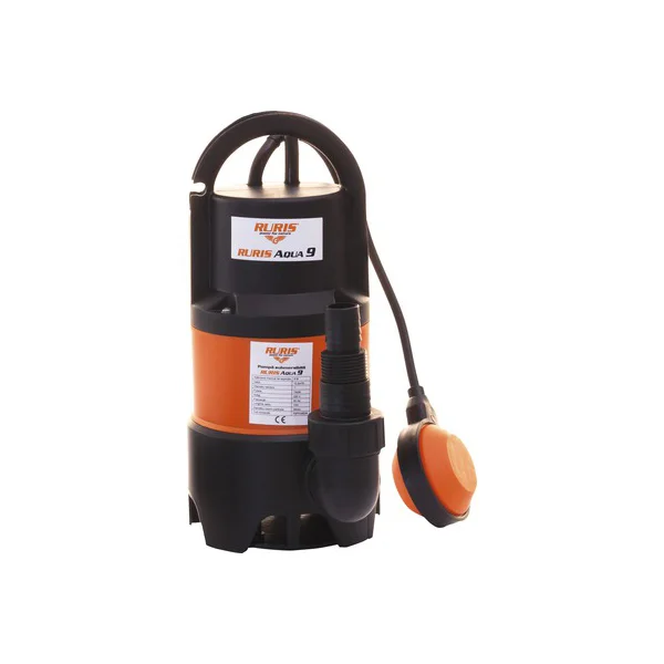 Pompa submersibila Aqua cu plutitor, 750 W, 12500 l/h, h 8 m