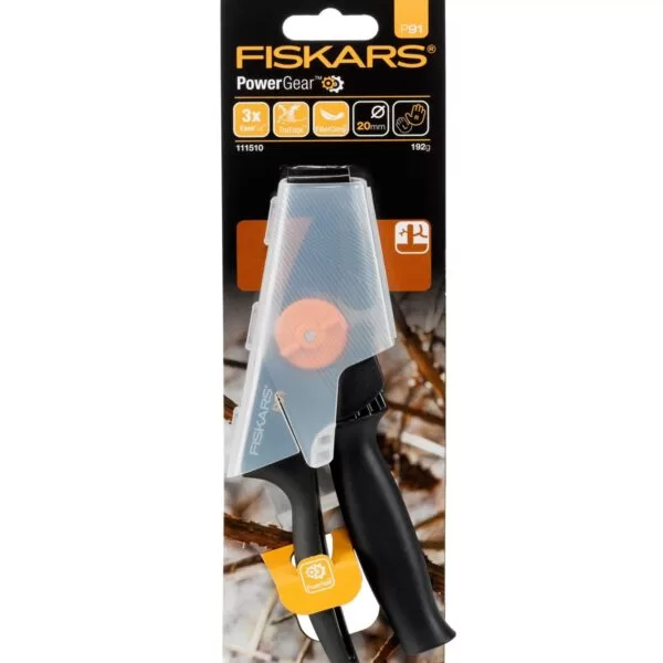 Foarfeca nicovala Fiskars P91, mecanism de forta, 192 mm, 192 g