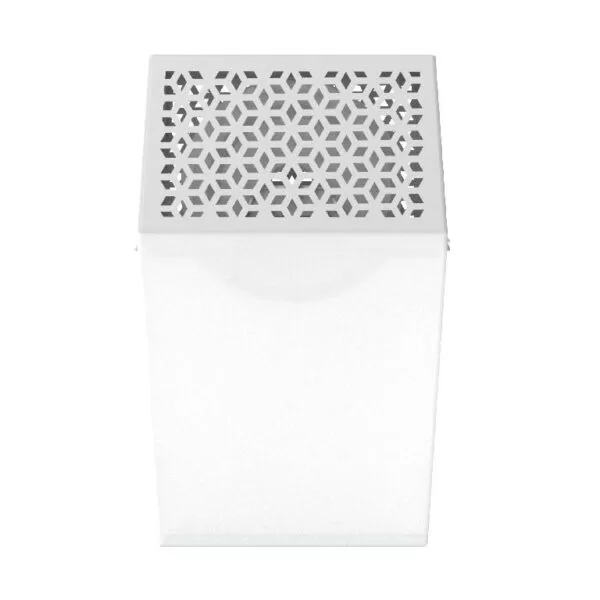 Dezumidificator Cube pentru casa, acoperire 20 m², cu 1 rezerva inclusa, 22.4 x 14.8 x 8 cm, rezervor 1 l