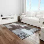 Covor modern living beige-brown 01