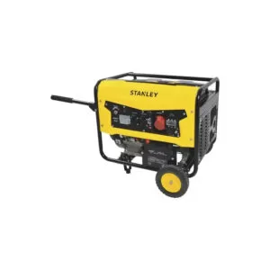 Generator curent electric Stanley SG5600B, 5500 W, stabilizator de tensiune (AVR), 230 V, 4 timpi, 25 l benzina, 8 h autonomie maxima