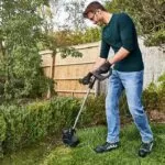 Trimmer electric pentru gazon, 25 cm, 350W